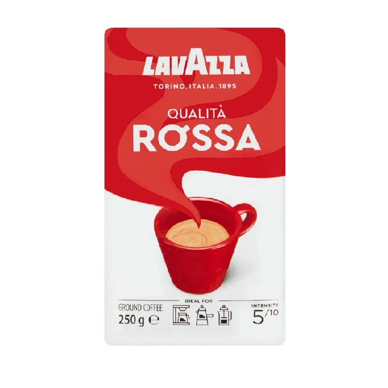 Lavazza Qualita Rossa Ground Coffee 250g 11